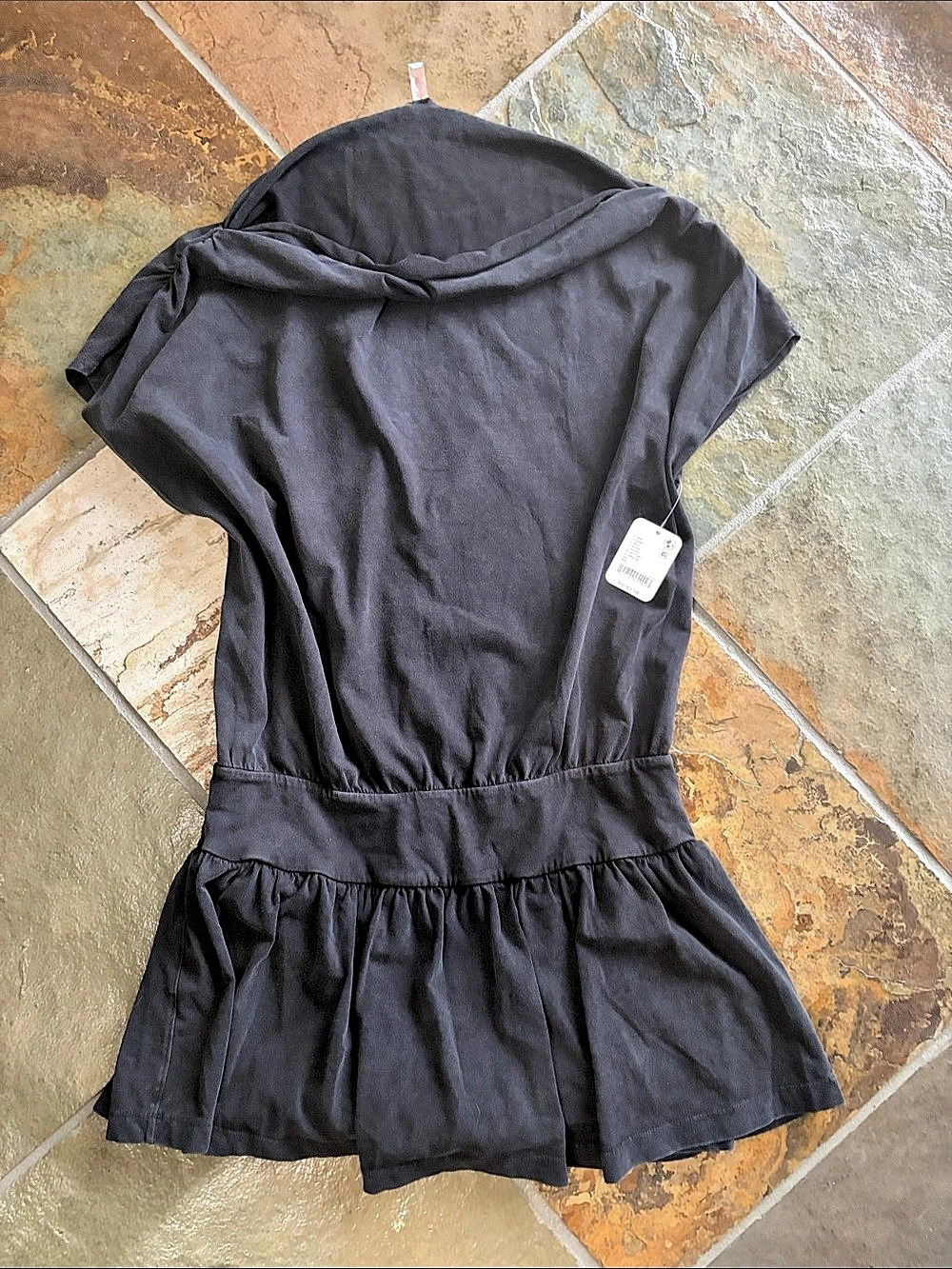 Free People Align Romper Black Romper Size Medium NWT